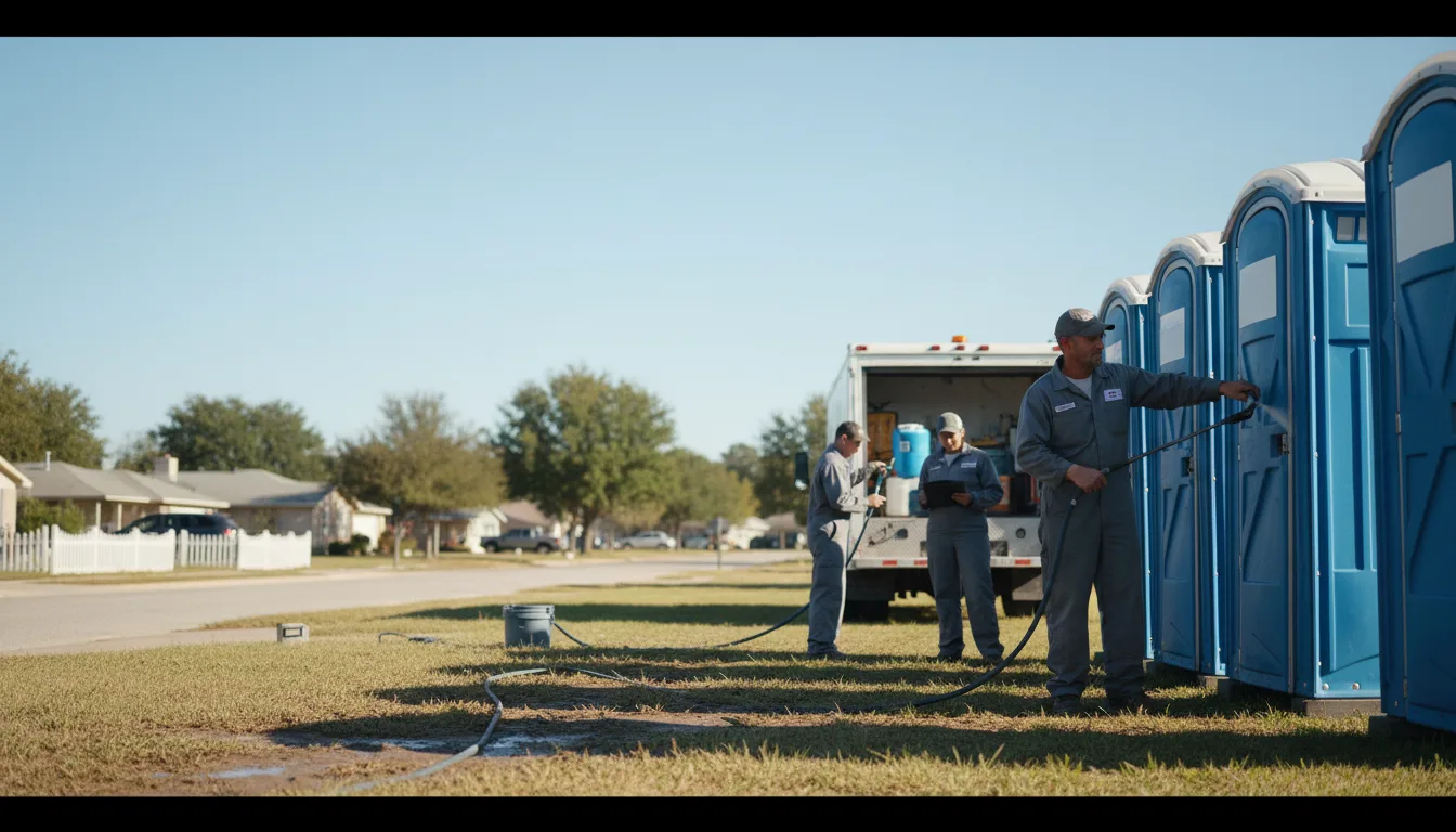 Long-Term Portable Toilet Rental in Huron, IN near me
